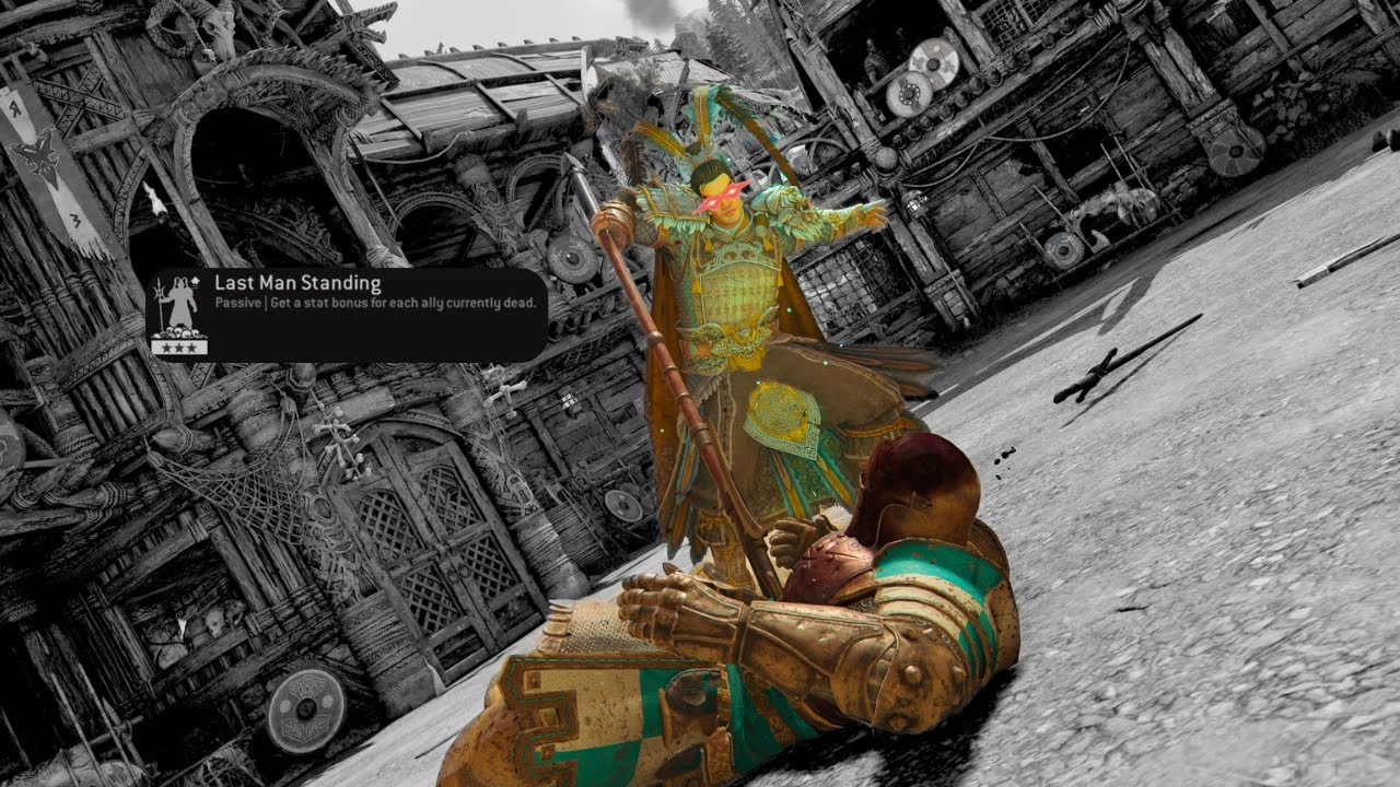 Playing For Honor but I want my teammates to die. (In game)