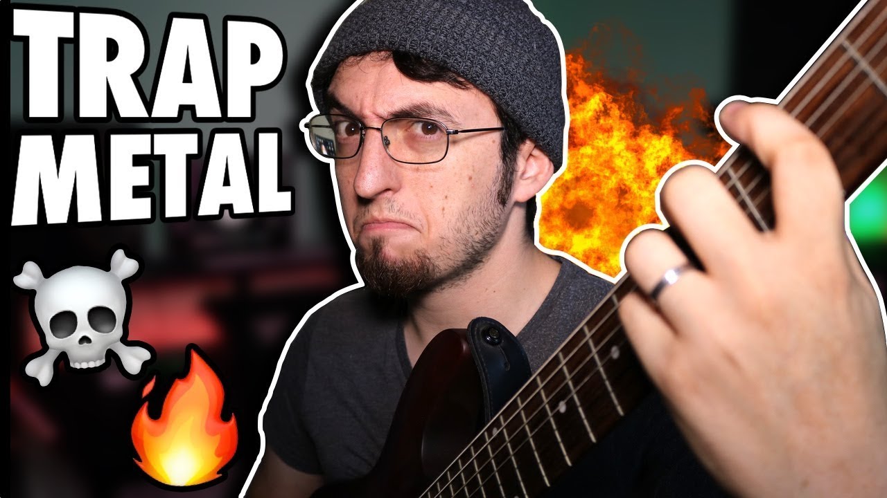 I MADE A SUPER HEAVY TRAP METAL BEAT! (making a beat in Ableton Live 10)