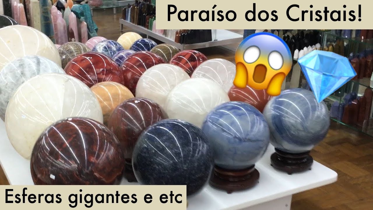 Vamos passear em uma loja de Cristais!!