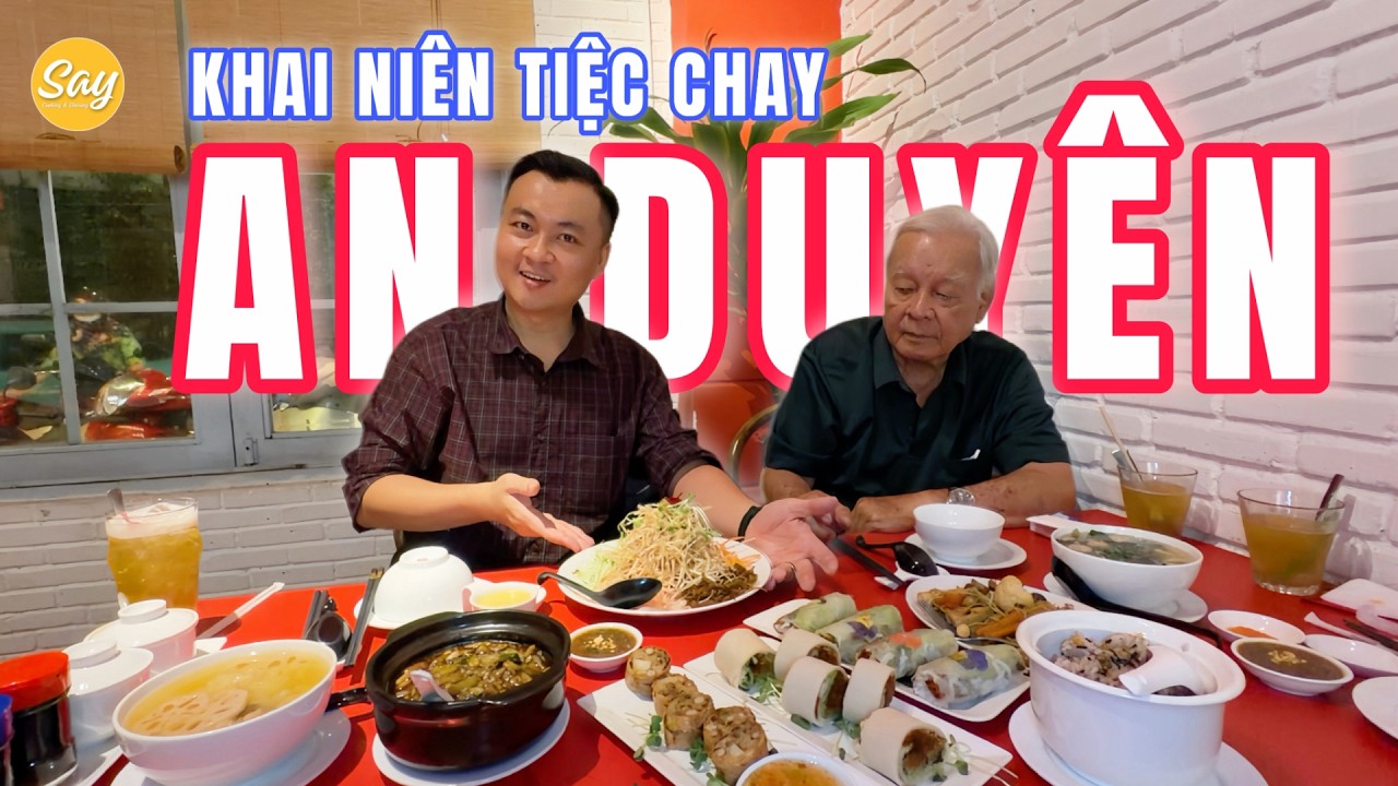 Review Chay An Duyên | Tiệc Khai Niên Kim Vận Cát Tường, Chả Giò Triều Châu, Bò Bía Phúc Kiến