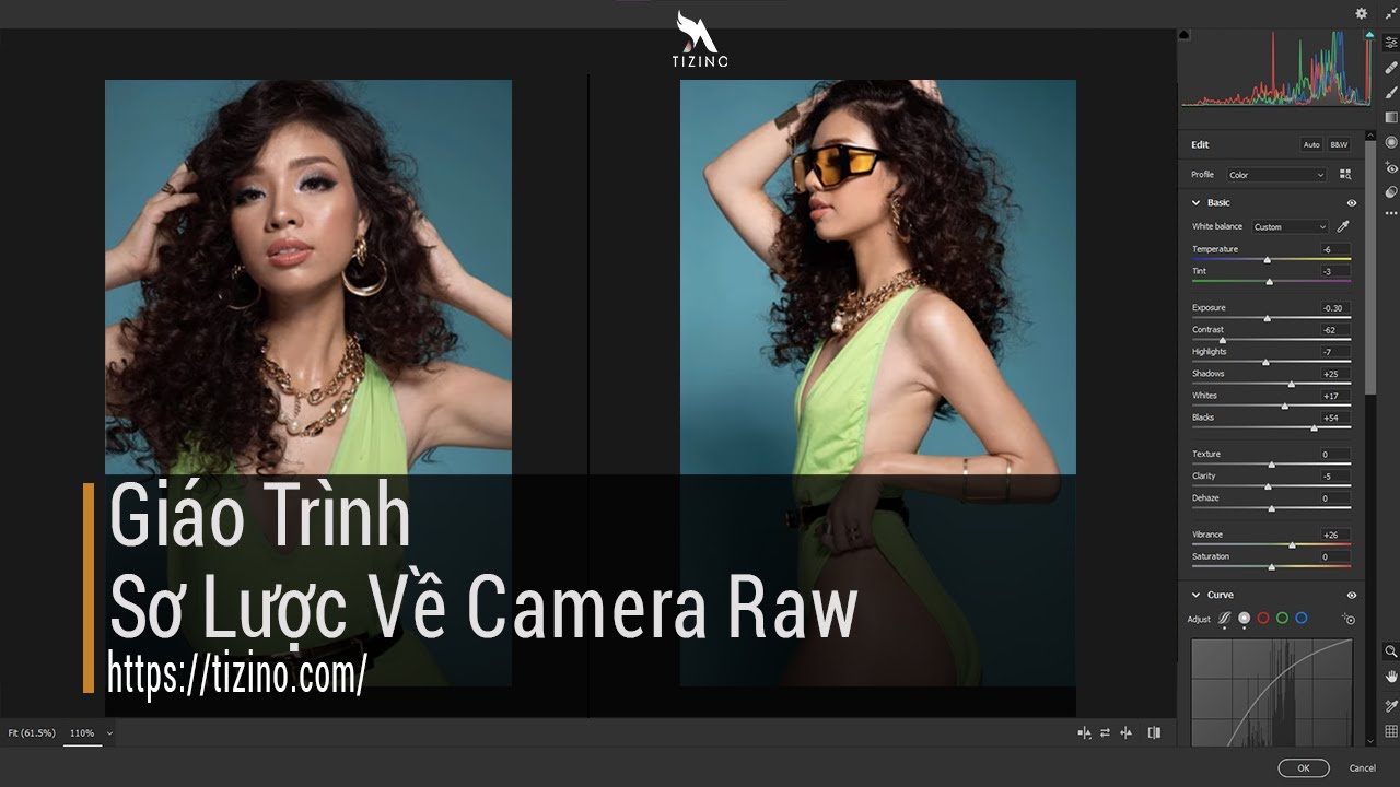 Giáo Trình Sơ Lược Plugins Camera Raw l Tizino Academy