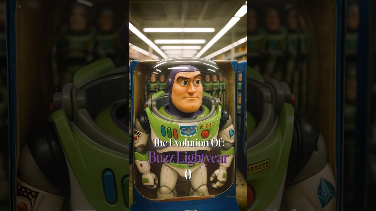 Evolution of Buzz Light-year#buzz #buzzlightyear #toystory #toy #cartoon