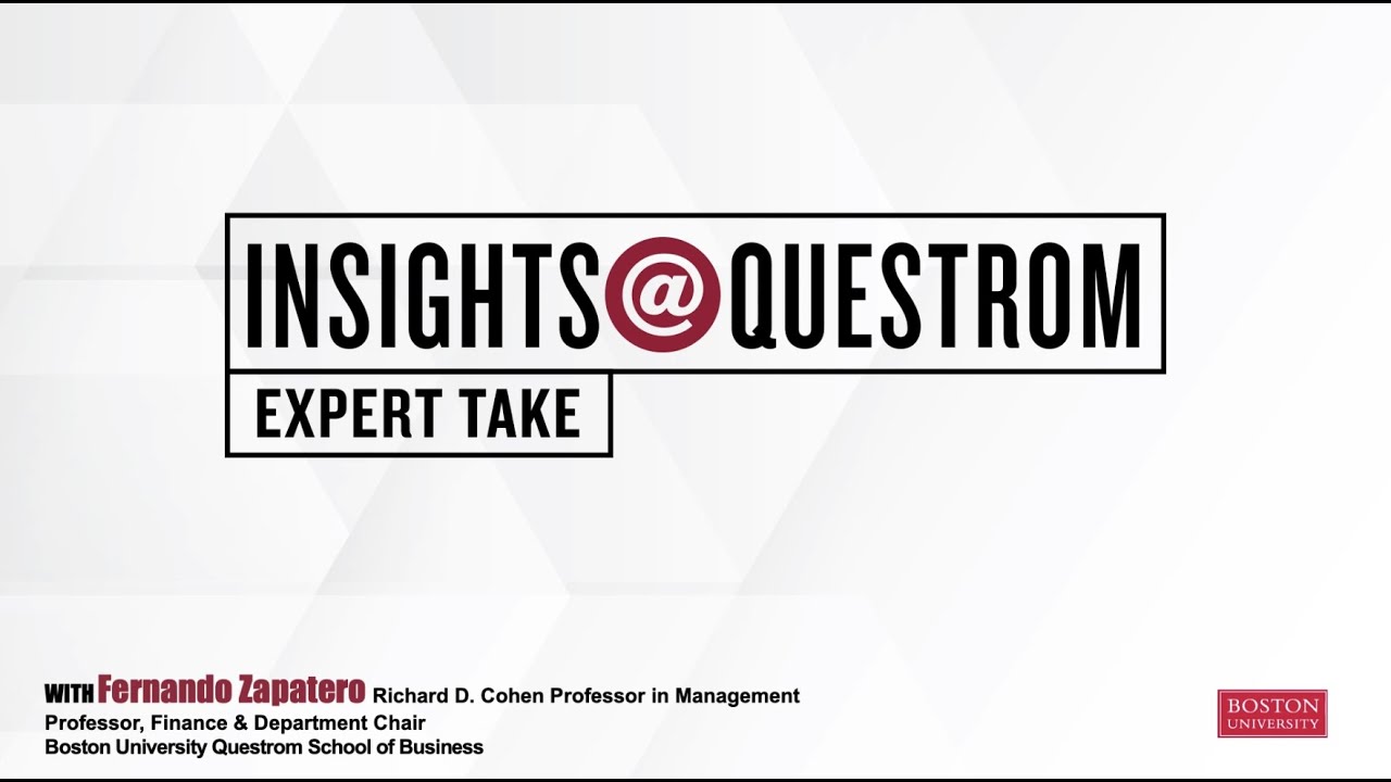 Expert Take: The Impact of Uncertainty on the Stock Market