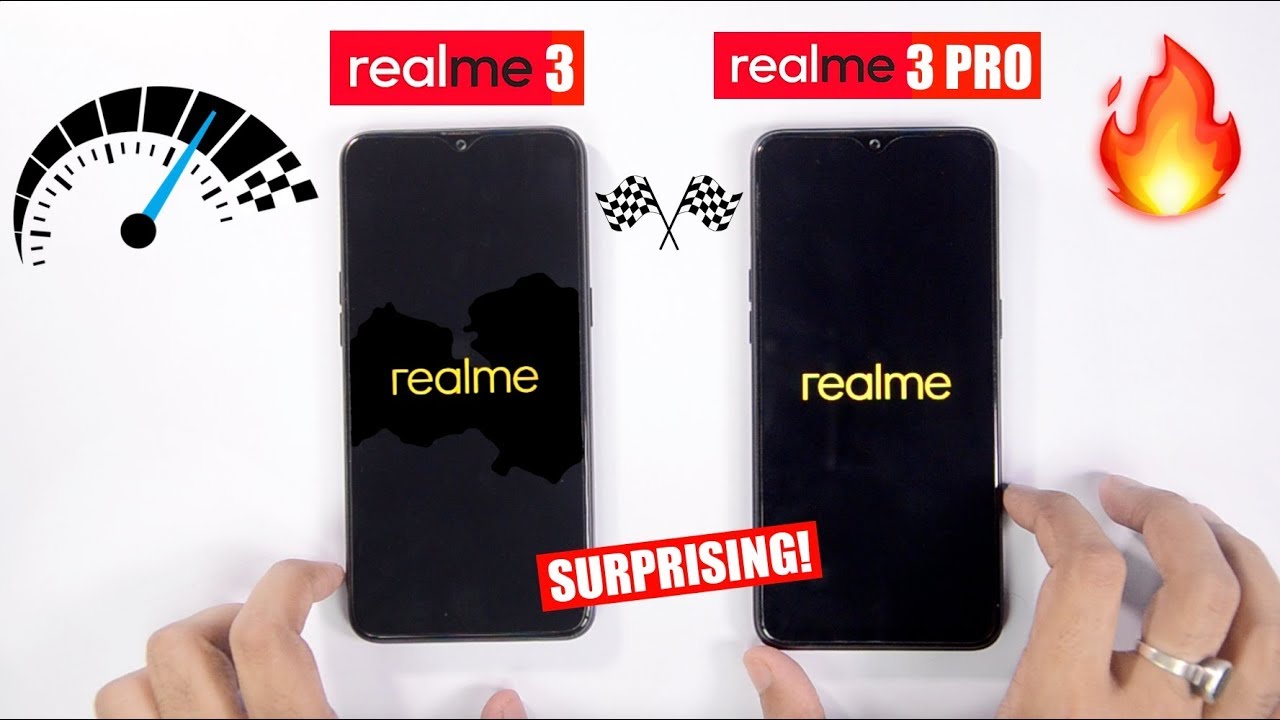 Realme 3 Pro vs Realme 3 Speedtest Comparison & RAM Management [SURPRISING RESULTS] 😱🔥