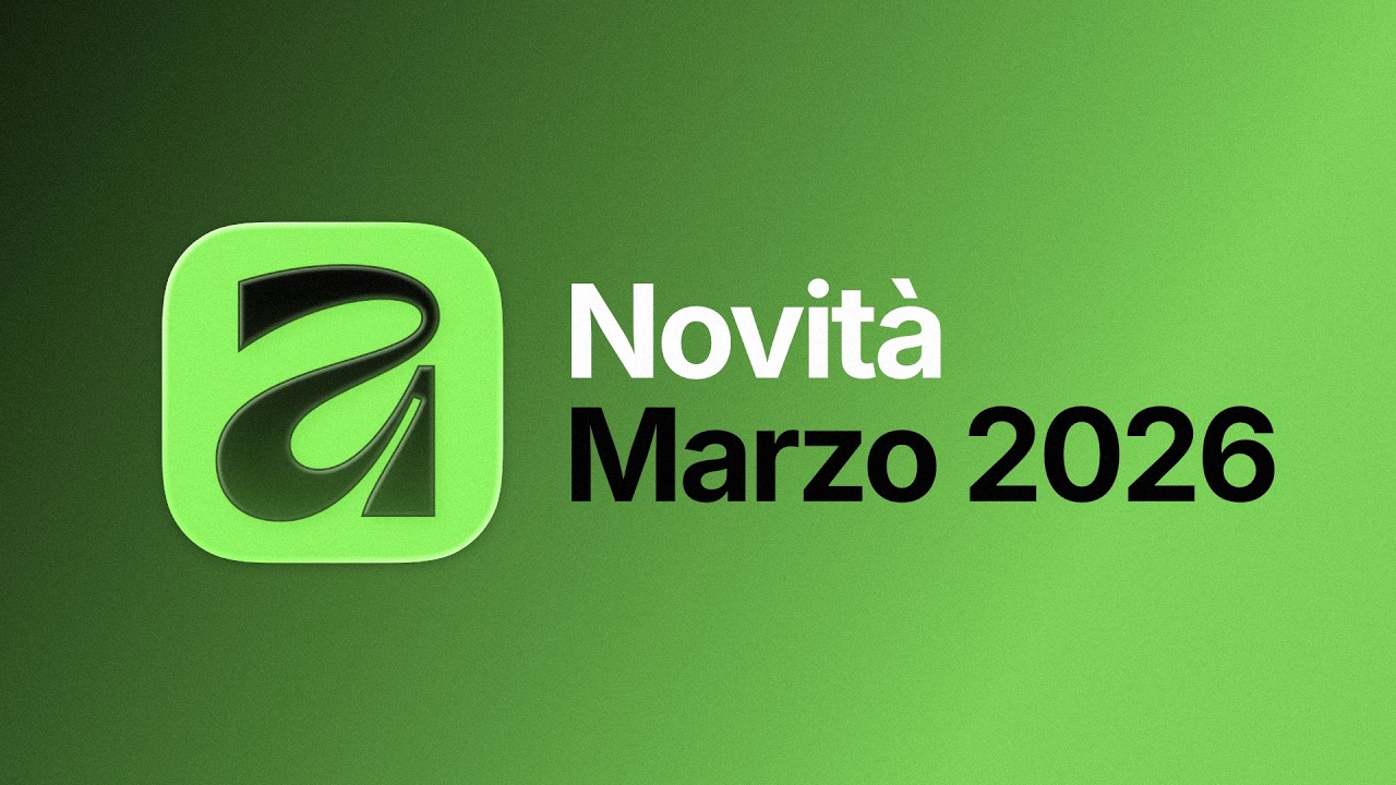 5 NOVITÁ di Affinity che devi conoscere!