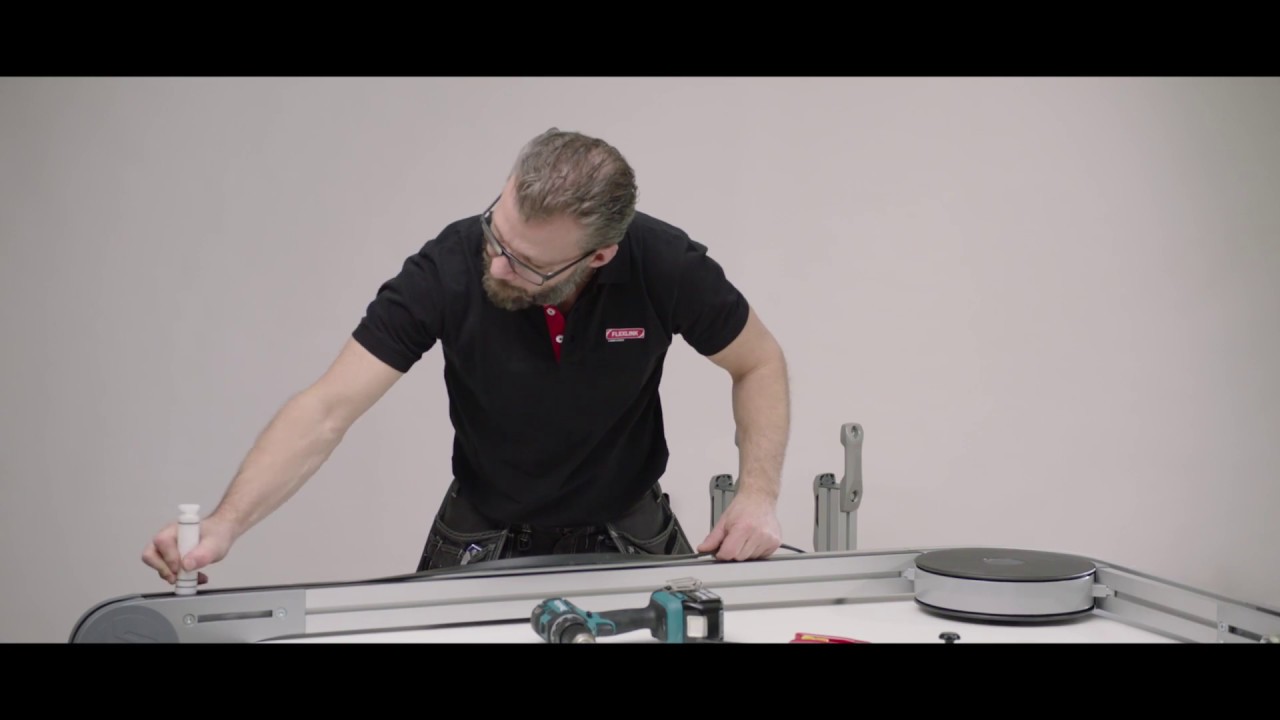 How to assemble a FlexLink conveyor