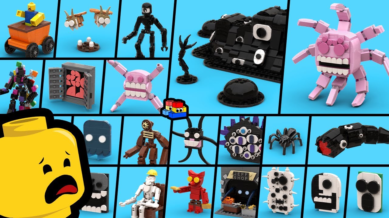Doors Floor 2 LEGO Minifigures (EVERY Entity!)