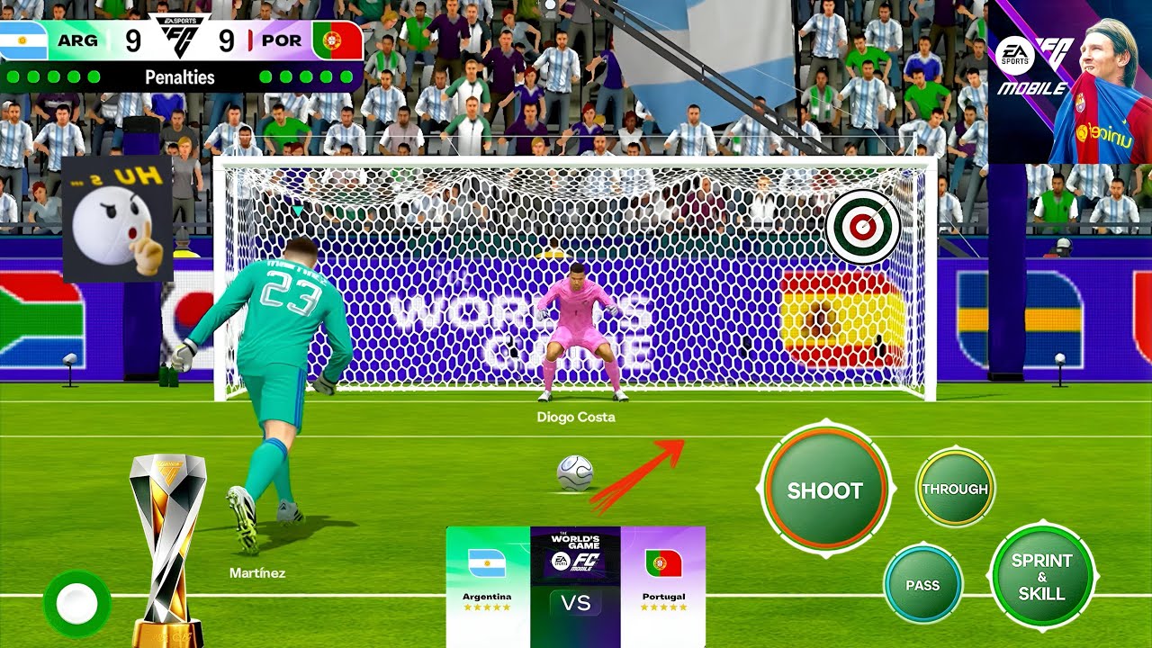 Fc Mobile | World's Game Final &bull; Penalty Shootout ▪︎ Argentina Vs Portugal | Epic Rivalry 🌪️