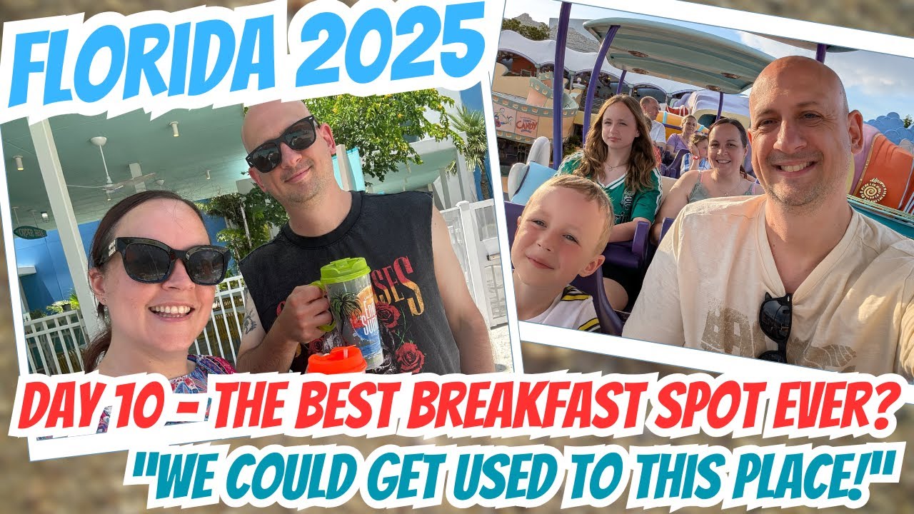 День 10. Флоридский видеоблог 2025 | От Celebration до Universal | День, полный маленьких радостей 💛