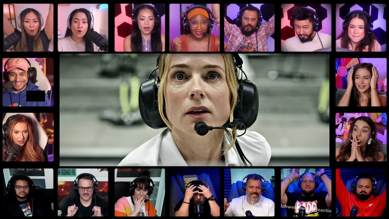 He's Flying Scene | F1: The Movie (2025) * Reaction Mashup