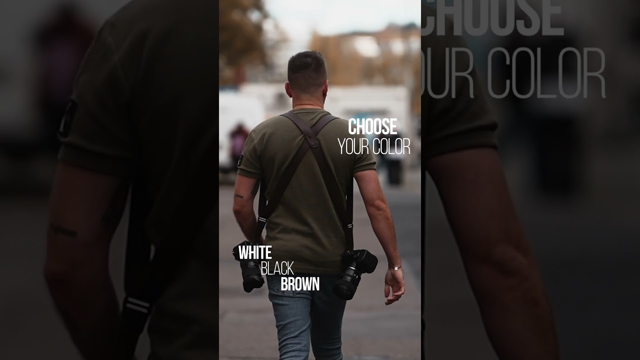Dual Camera Strap &ndash; The Best Harness for Two Cameras
