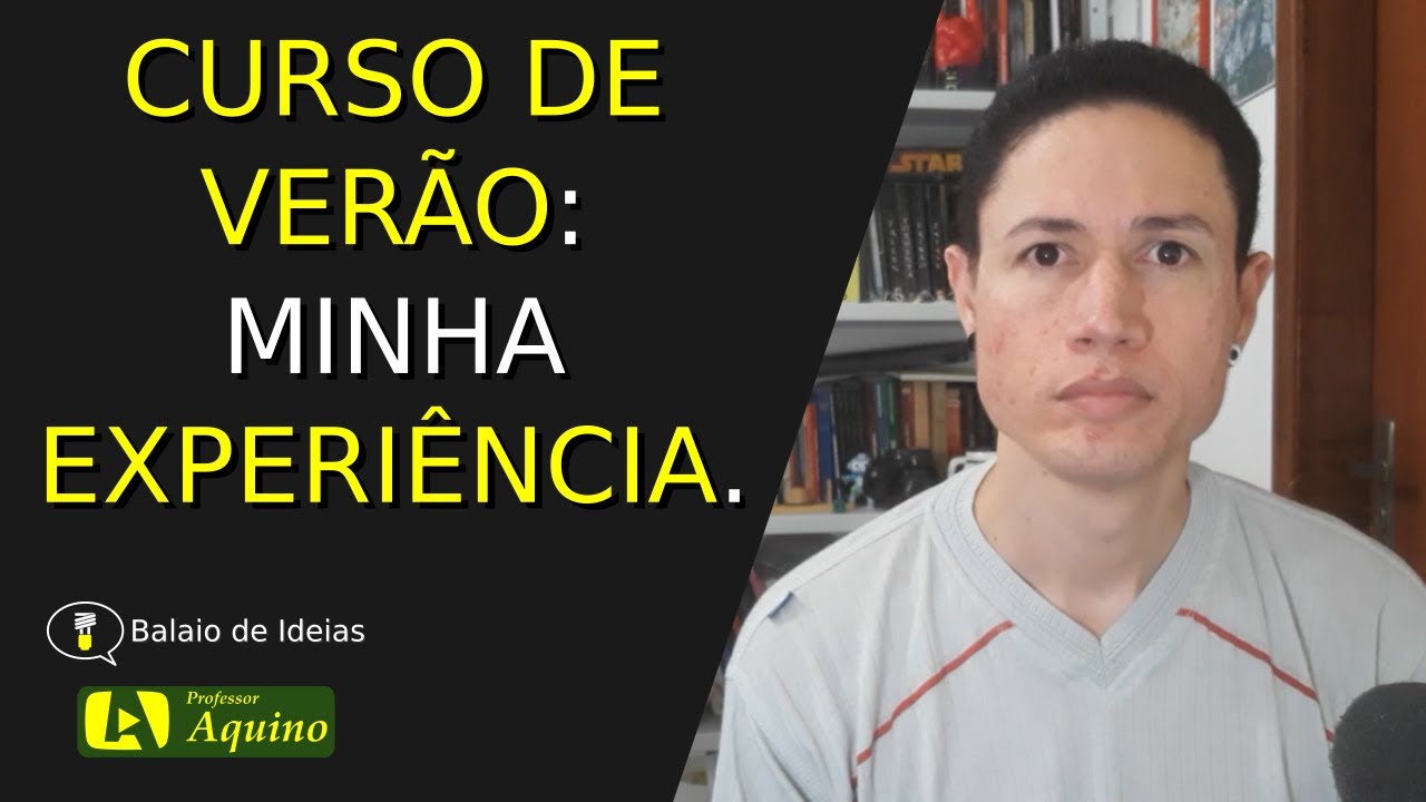 CURSO DE VER&Atilde;O - MATEM&Aacute;TICA - Minha experi&ecirc;ncia. | Balaio de Ideias - T03E36.