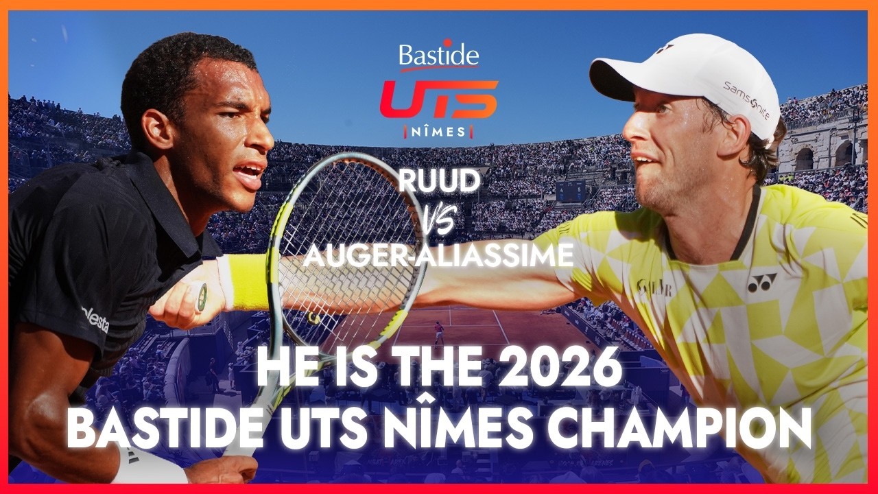 The Gentle Warrior Felix Auger-Aliassime - The Ice Man Casper Ruud | Bastide UTS N&icirc;mes 2026