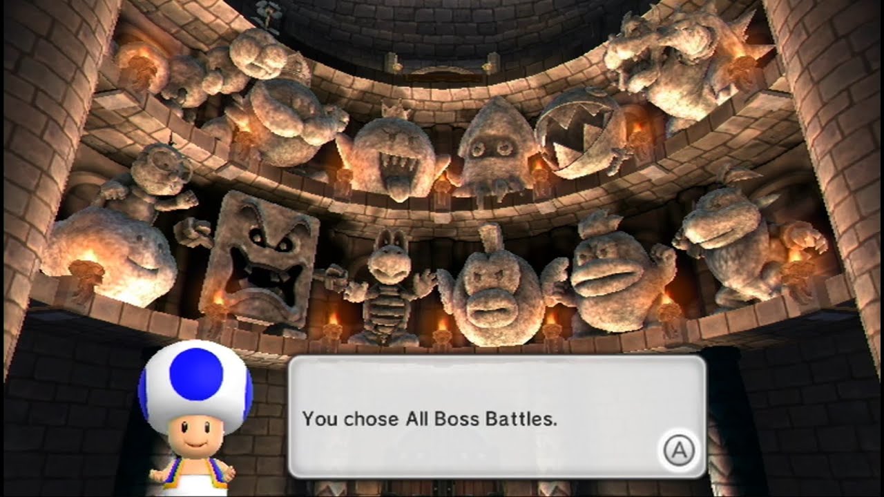 Mario Party 9 Playthrough Part 9 (EXTRA #2 - Boss Rush - All Bosses!)