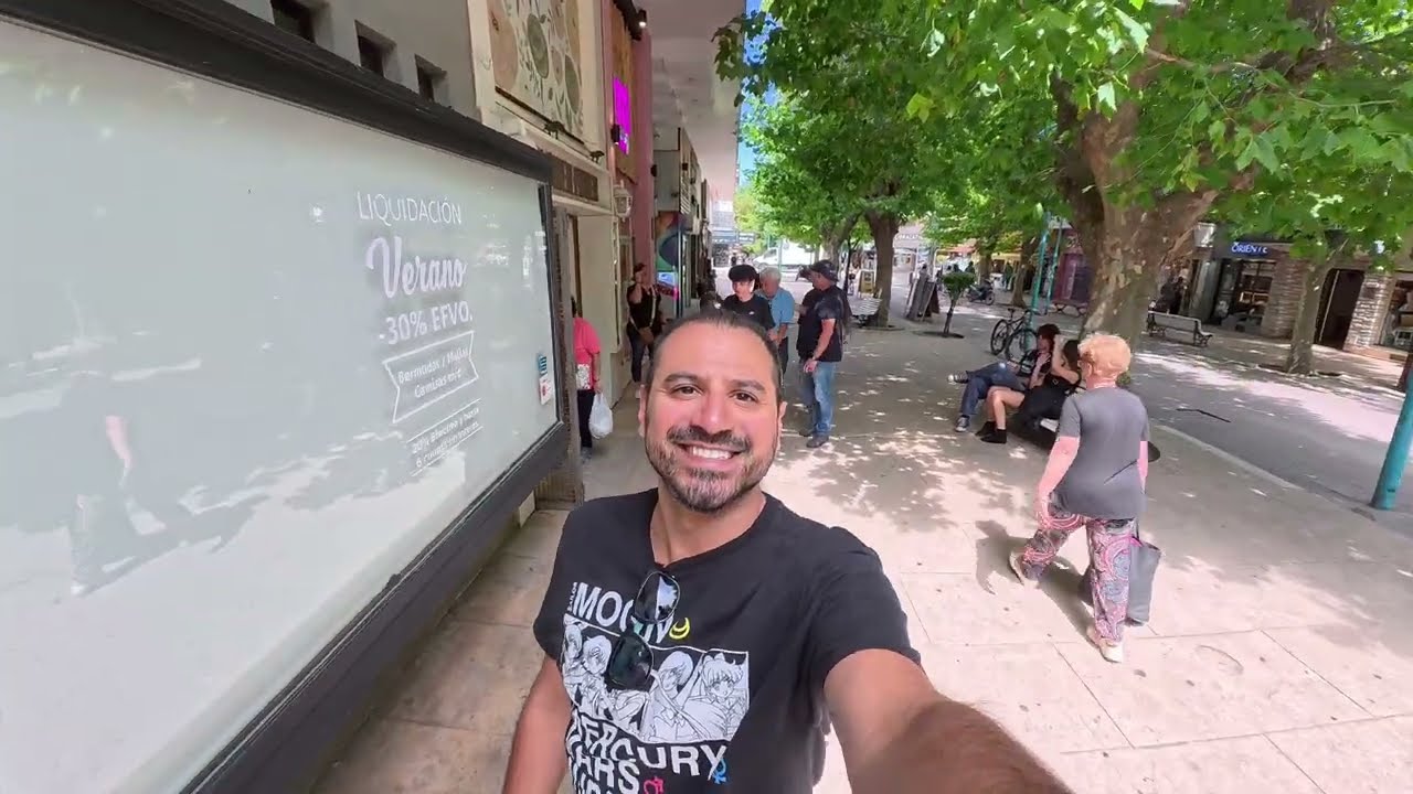 4k walk thru Miramar, Argentina #travelvlog