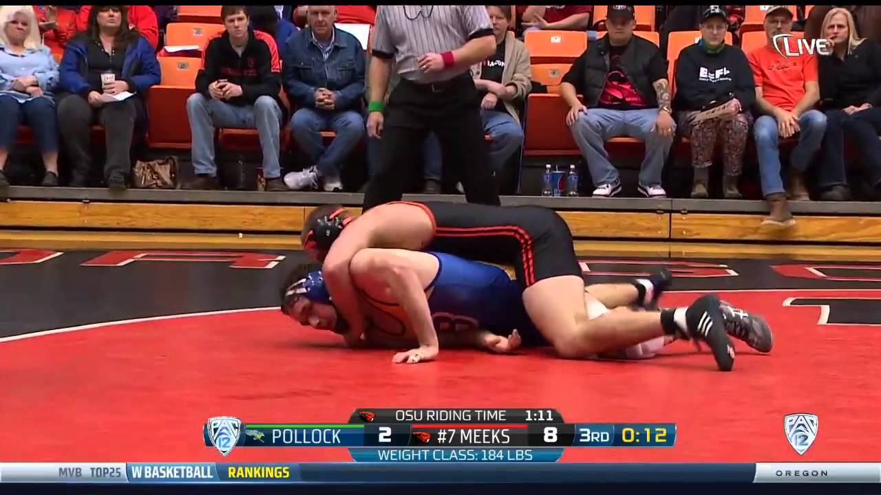 Oregon State Wrestling vs CSU Highlights - 1/17/15