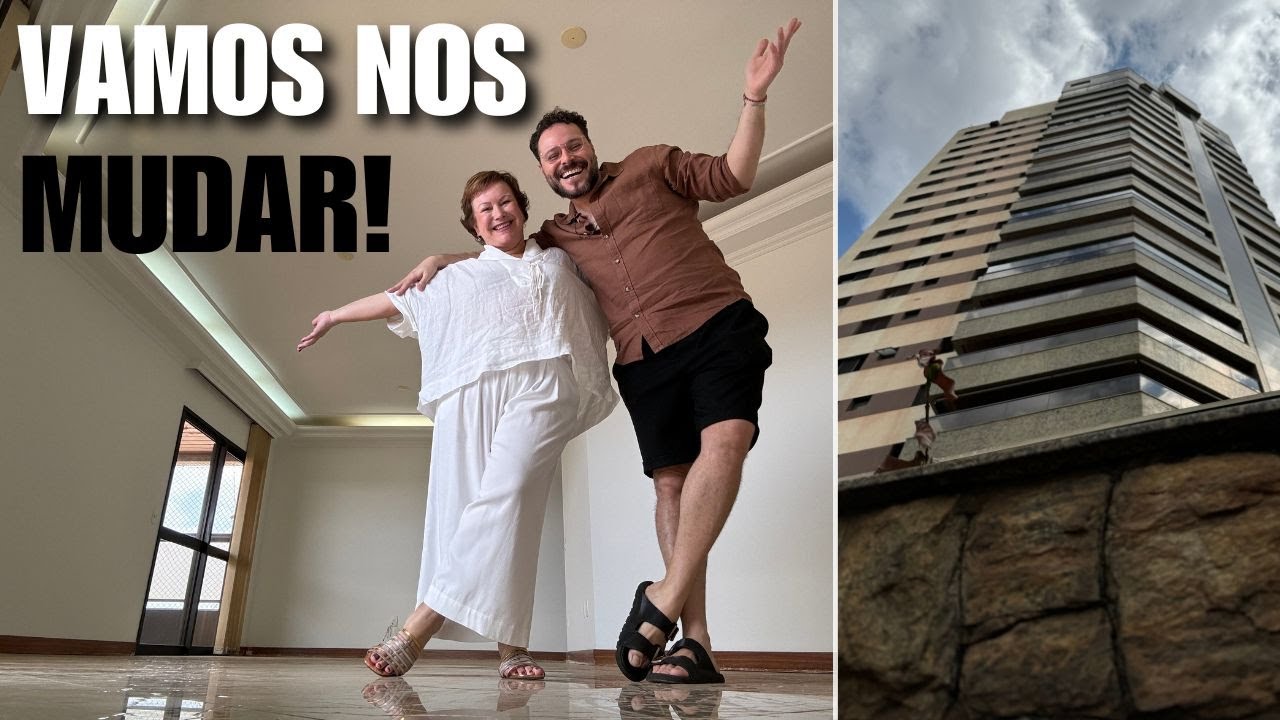 TOUR PELO NOSSO NOVO APARTAMENTO