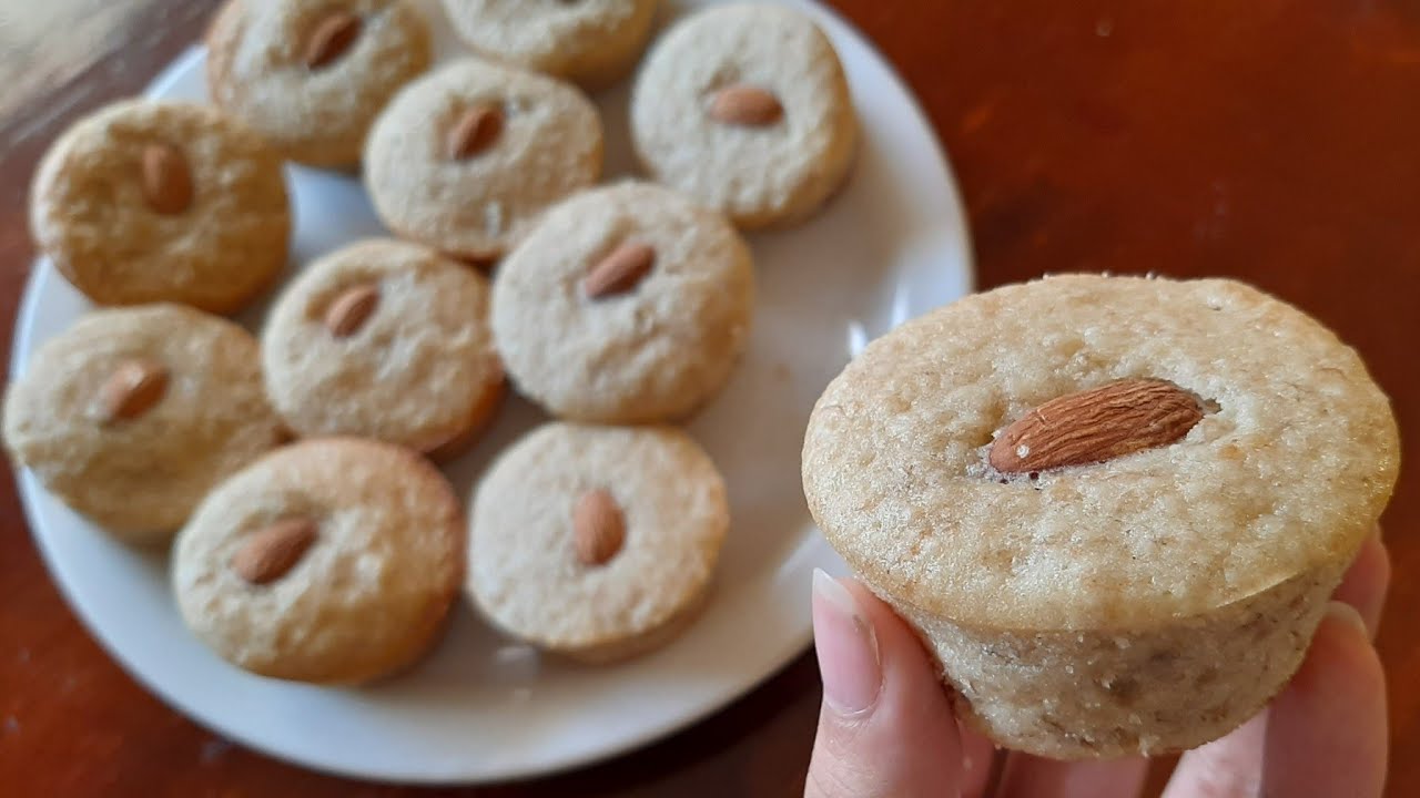 Muffins de avena banana y almendras / saludables