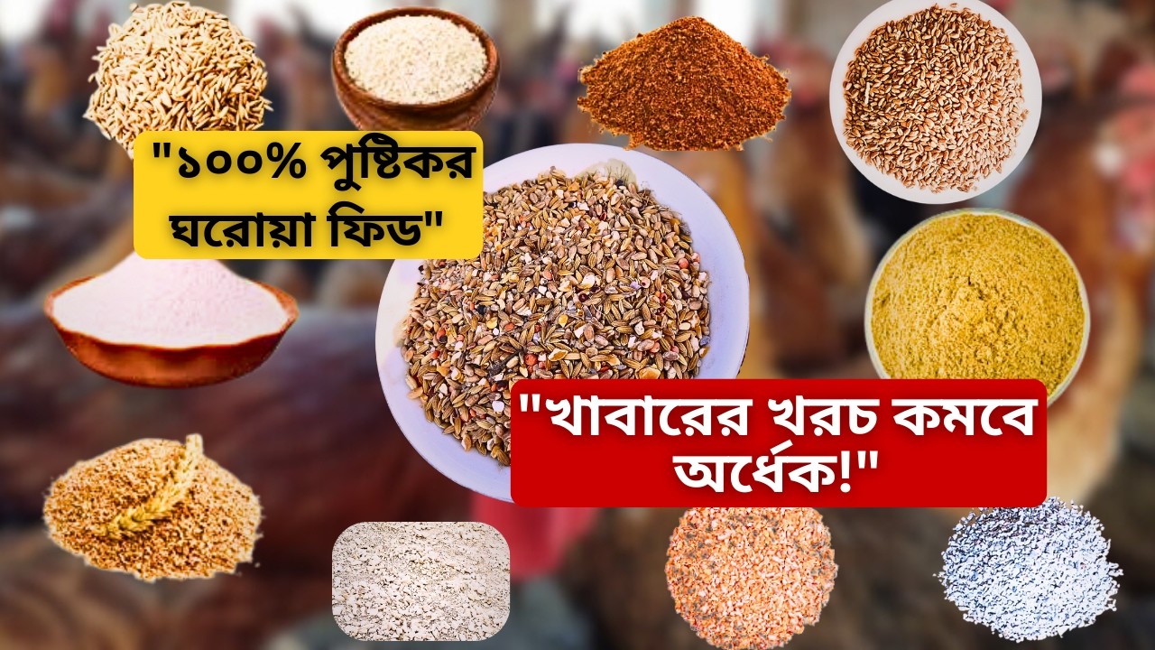 বাজারের কেনা ফিড ছাড়াই মুরগির সেরা সুষম খাদ্য তৈরির ফর্মুলা! | খরচ কমানোর উপায় | Day With Belal