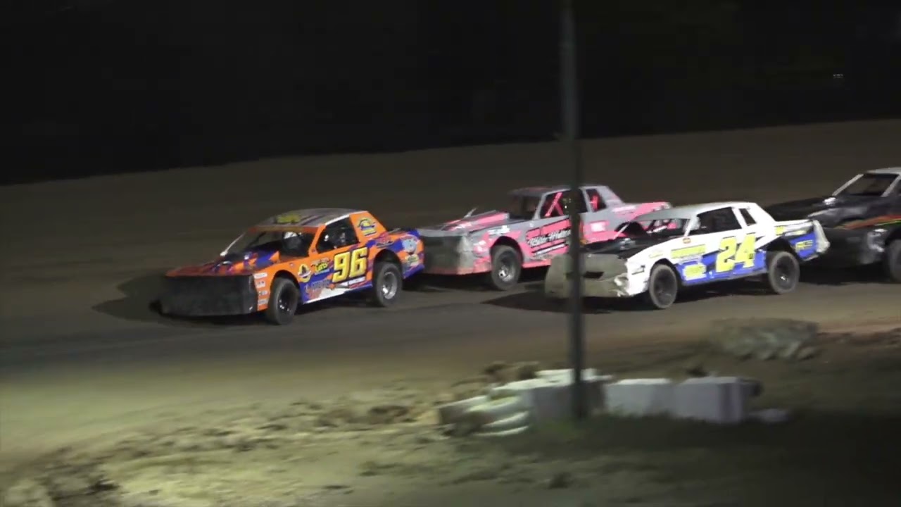 Street Stock A-Feature at Mt. Pleasant Speedway, Michigan on 09-19-2025!
