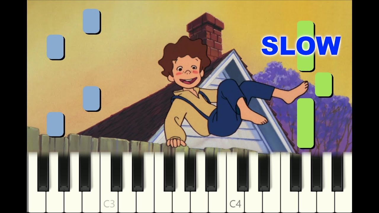 SLOW piano tutorial 