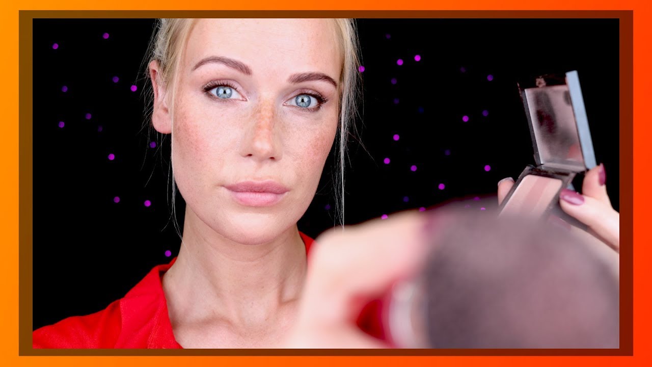 Nederlandse ASMR Makeup Rollenspel (gezicht aanraken en persoonlijke aandacht)