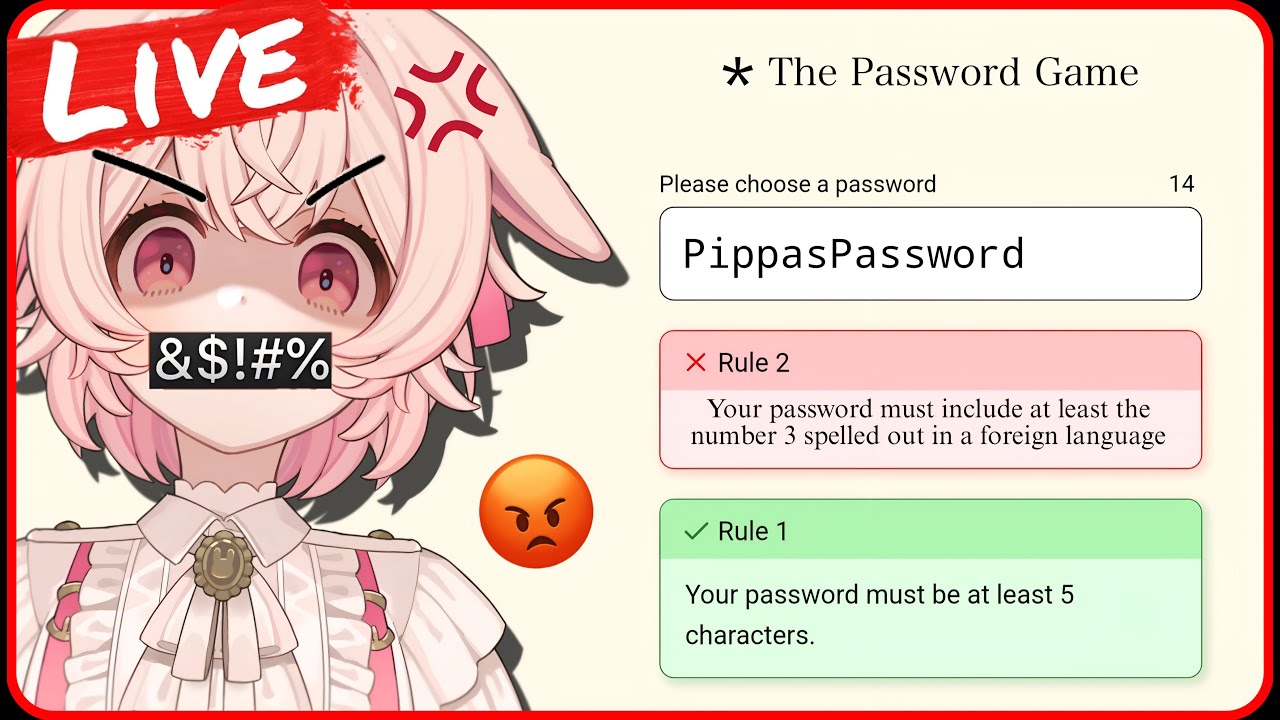 i beat the infamous password game
