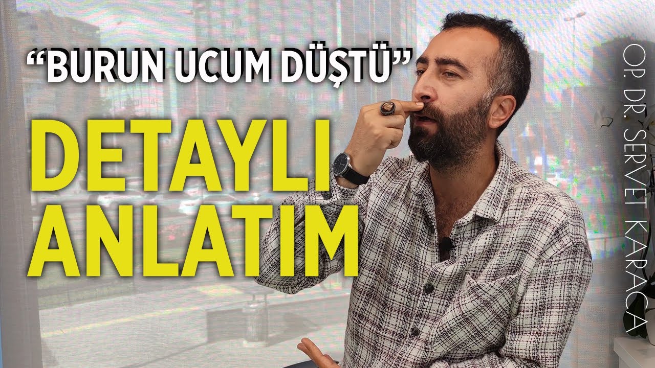 Burun Ucu Düşmesi Nedir? Rinoplasti Sonrası Burun Ucum Düşer Mi?