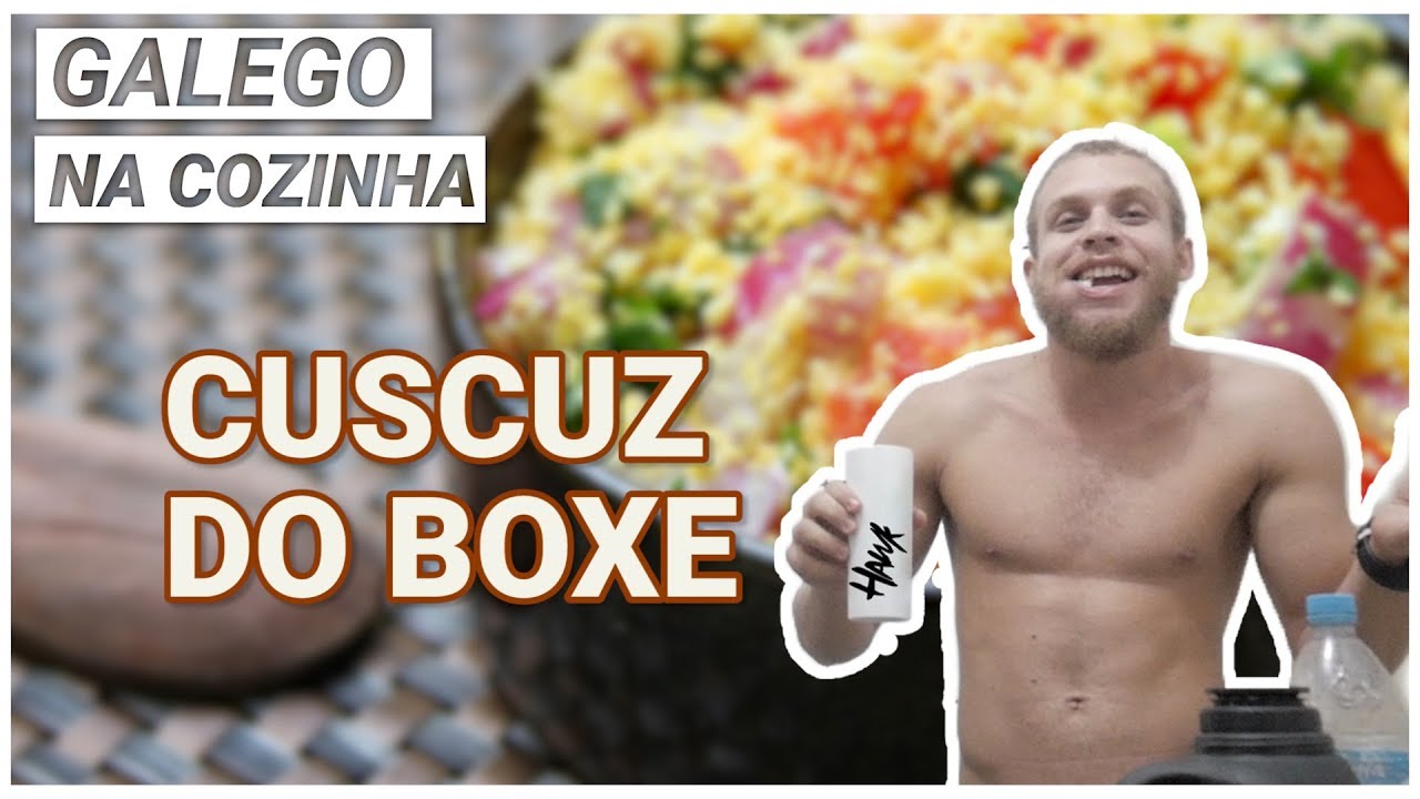 COMO FAZER CUSCUZ (cuscuz do boxe) - galego na cozinha #4