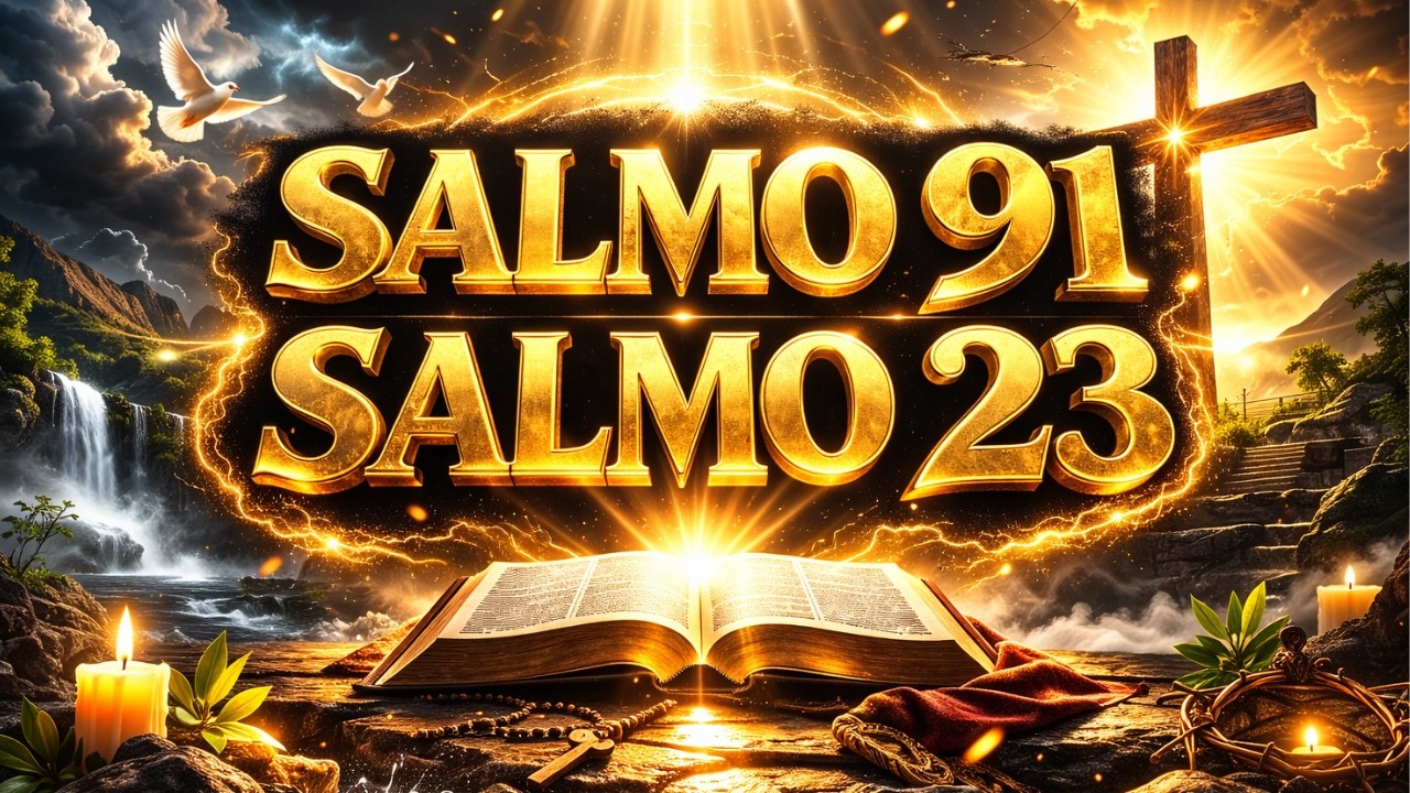 ORACIÓN del DÍA 27 de FEBRERO 🌅 SALMO 91 y SALMO 23 - Las dos ORACIONES MÁS PODEROSAS de la BIBLIA