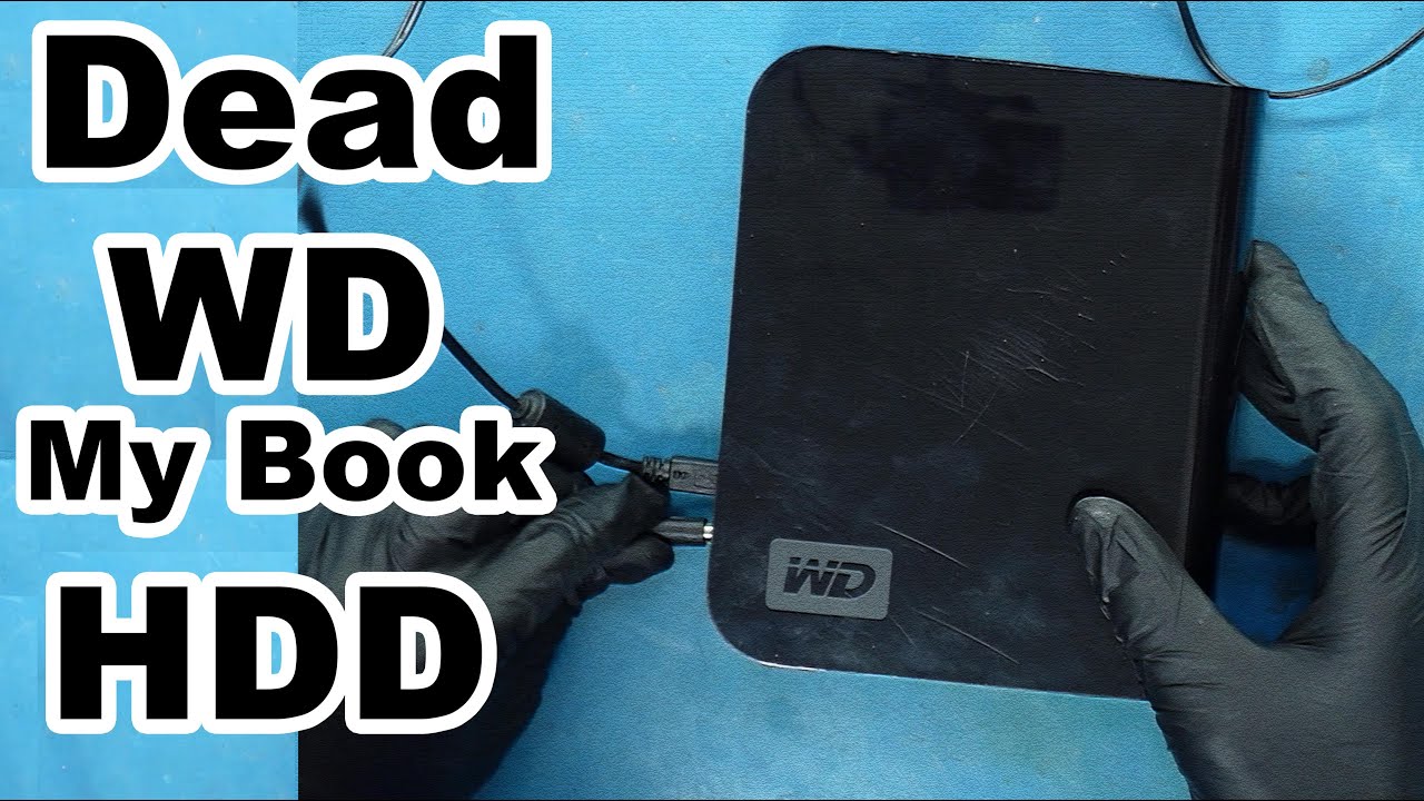 Как починить неисправный внешний жесткий диск WD HDD — Восстановление данных