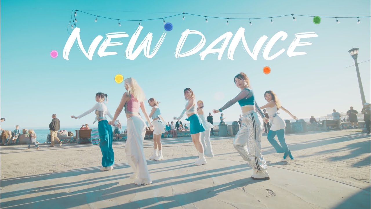 [DANCE IN PUBLIC | ONE TAKE] “New Dance” - XG | Dance Cover at Capitola Beach, California
