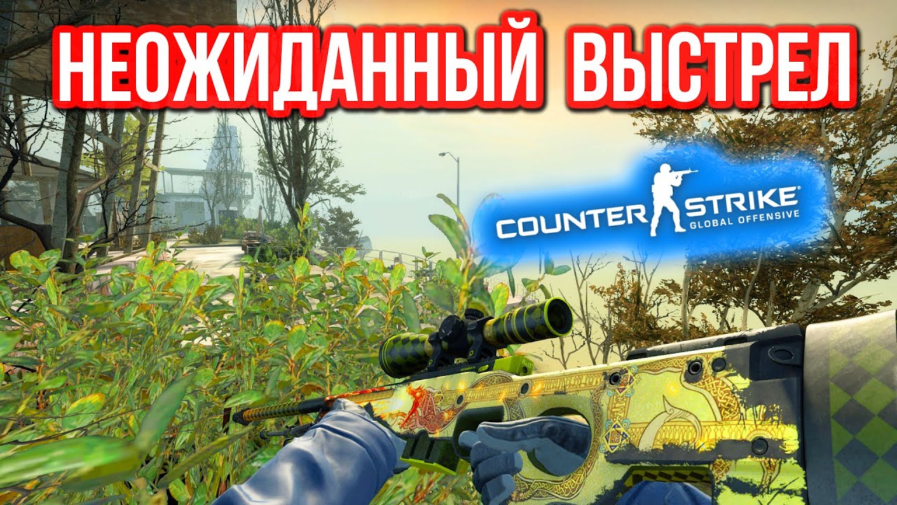 НЕОЖИДАННЫЙ ВЫСТРЕЛ ! в CS:GO