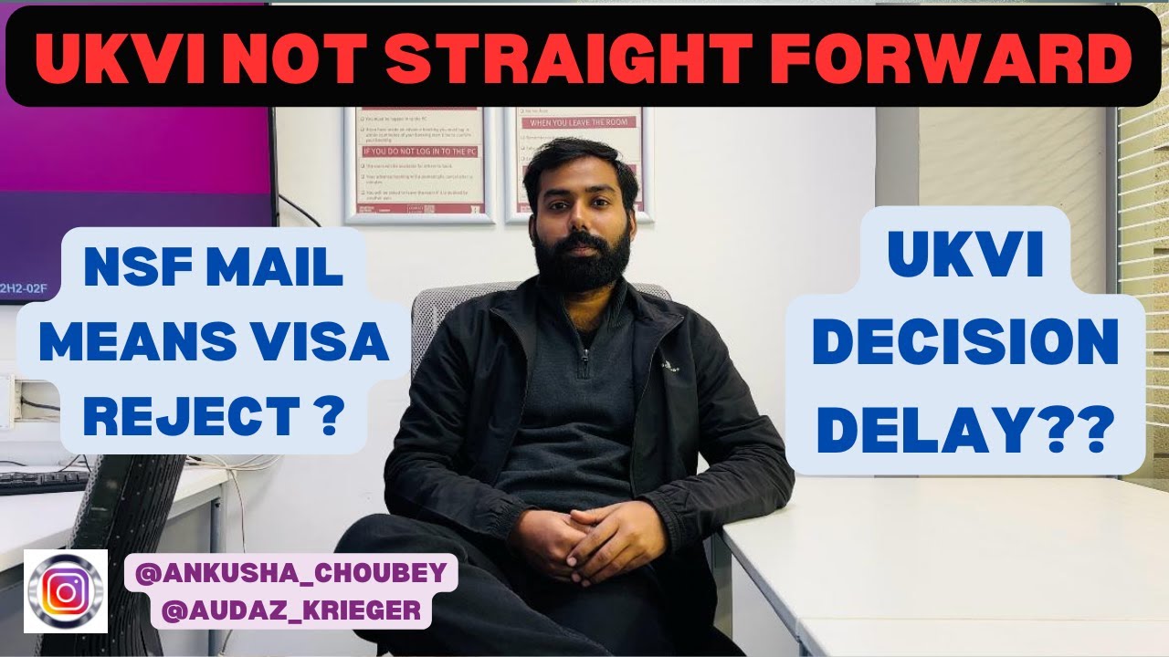 UKVI NSF EMAIL II What to do next? II Rejection? II UK Visa Process II Why you get NSF Mail #ukvisa