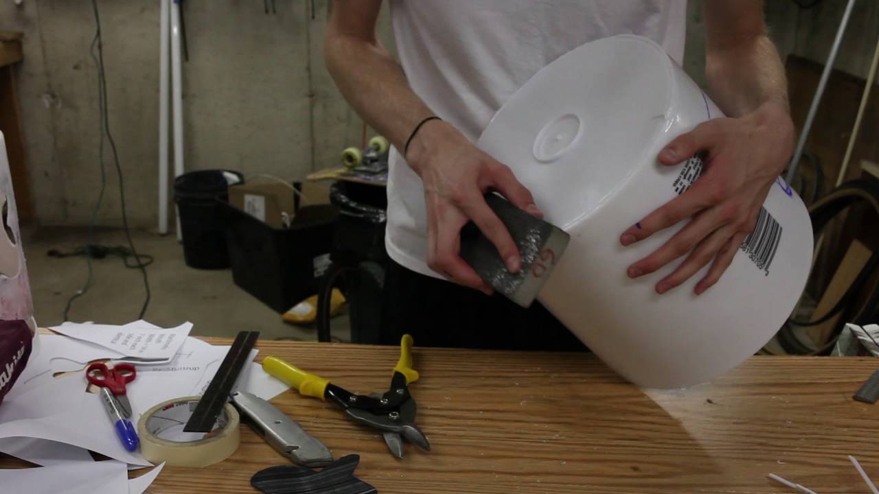 Marshmello Helmet / Mask Turtorial Complete with Steps