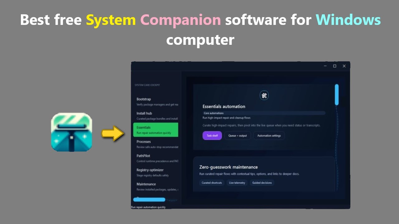 Лучшее бесплатное программное обеспечение System Companion для компьютеров под управлением Windows.