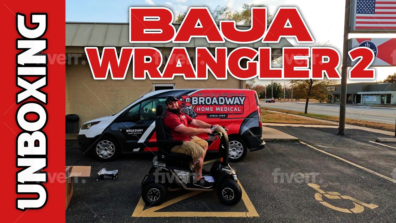 Распаковка внедорожного скутера Baja Wrangler 2
