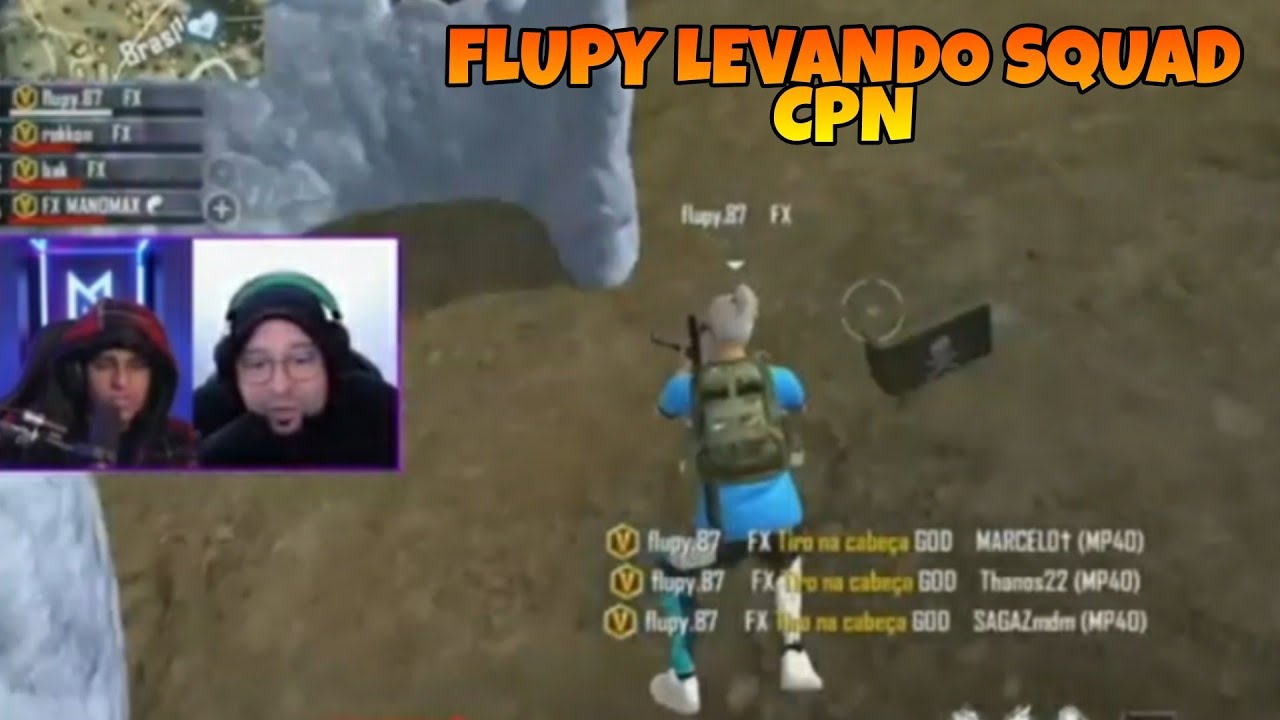 FLUXO FLUPY LEVANDO SQUAD NA SEMI FINAL DA CPN - SURPREENDEU NARRADOR COM SUAS 10 KILL