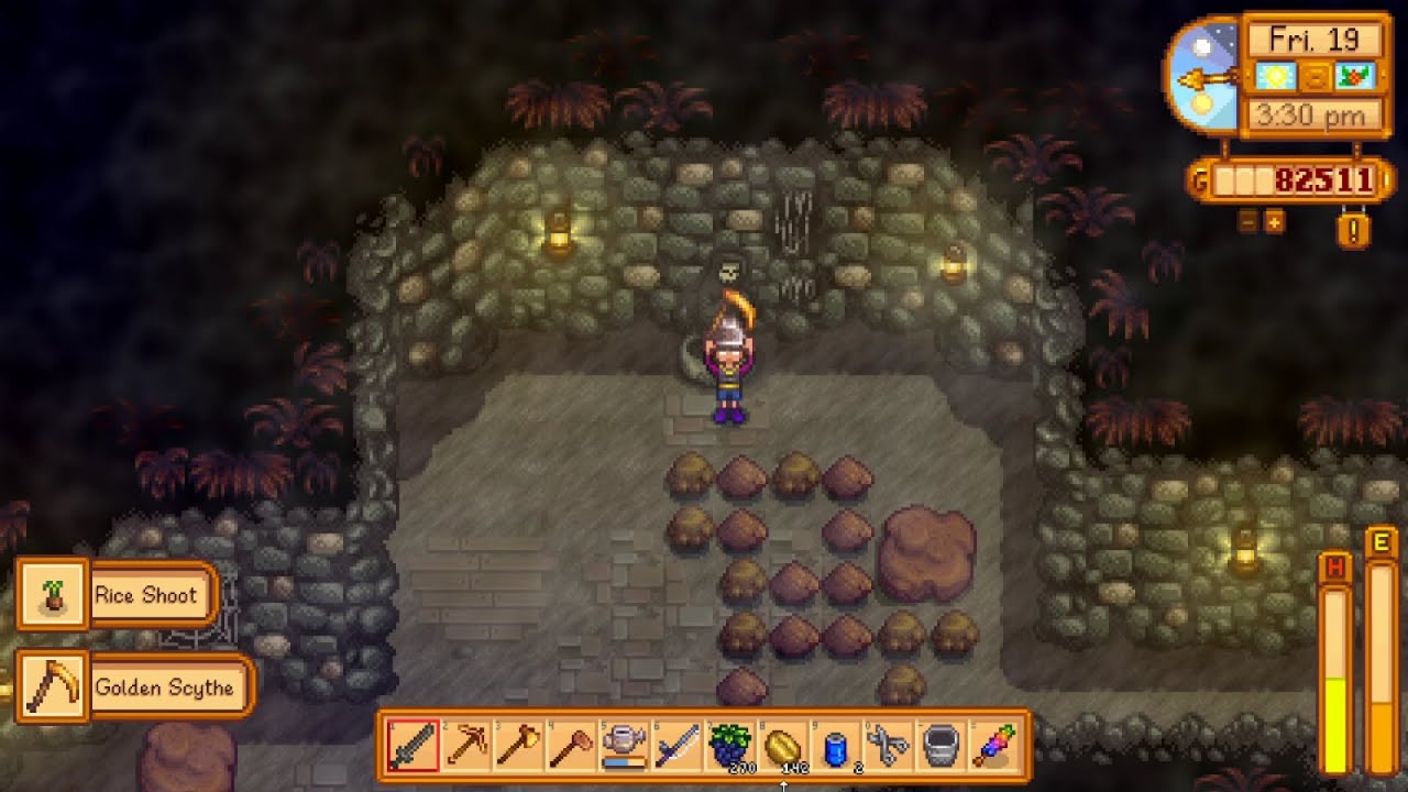 Stardew Valley Winter Y1D19 Gameplay