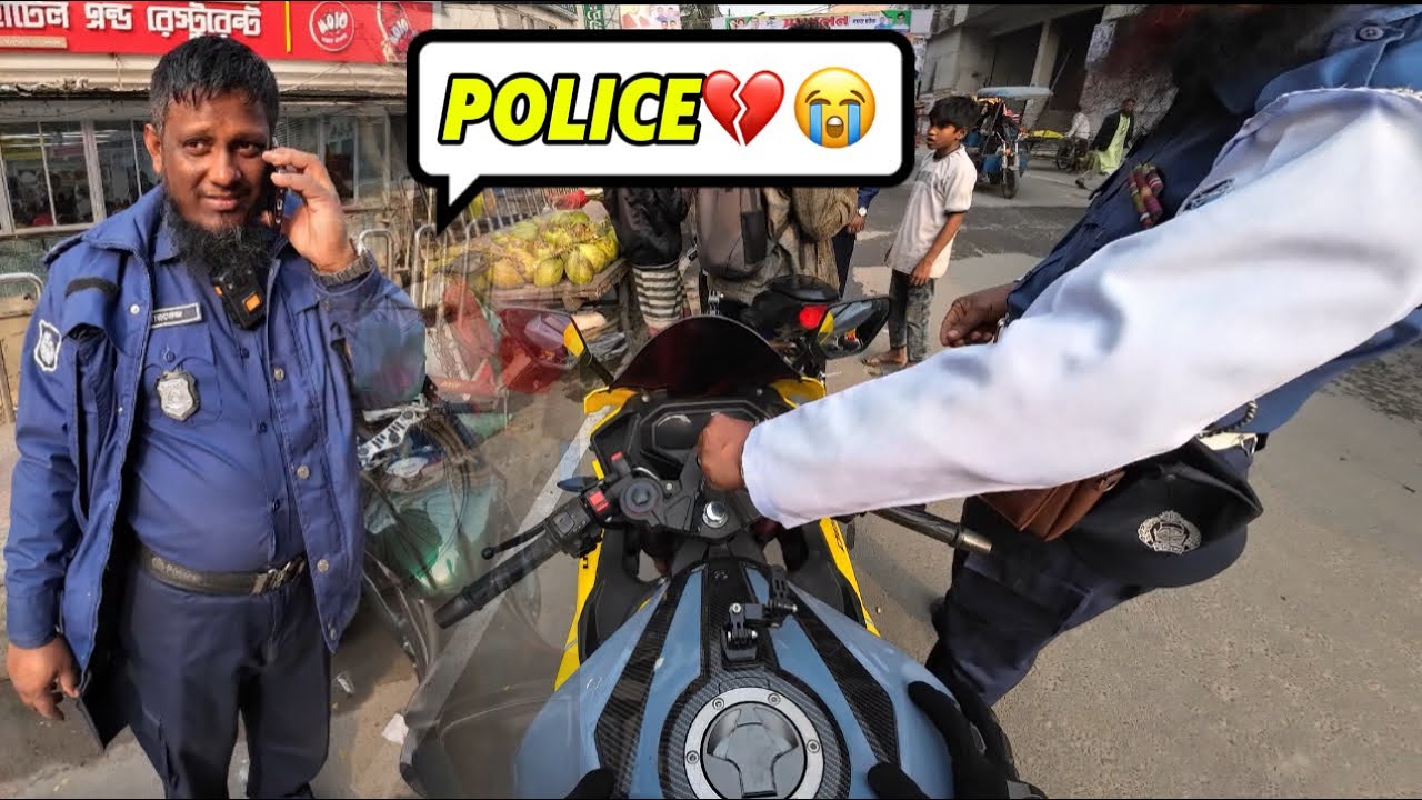পুলিশ মামার হাতে কট 💔😭 First Time Police Mamar Hate Kot🥹 Tomsom Bridge Cumilla📍