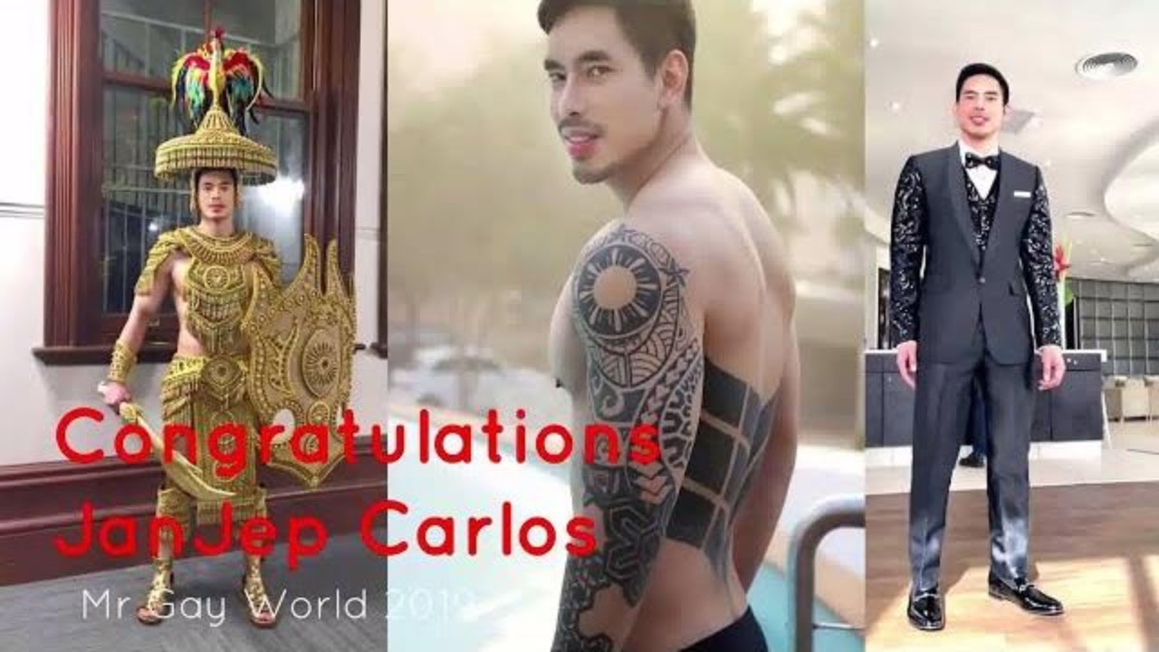 MR GAY WORLD 2019  : JanJep Carlos