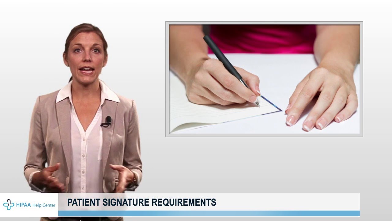 Noncompliance with Patient Signature Requirements