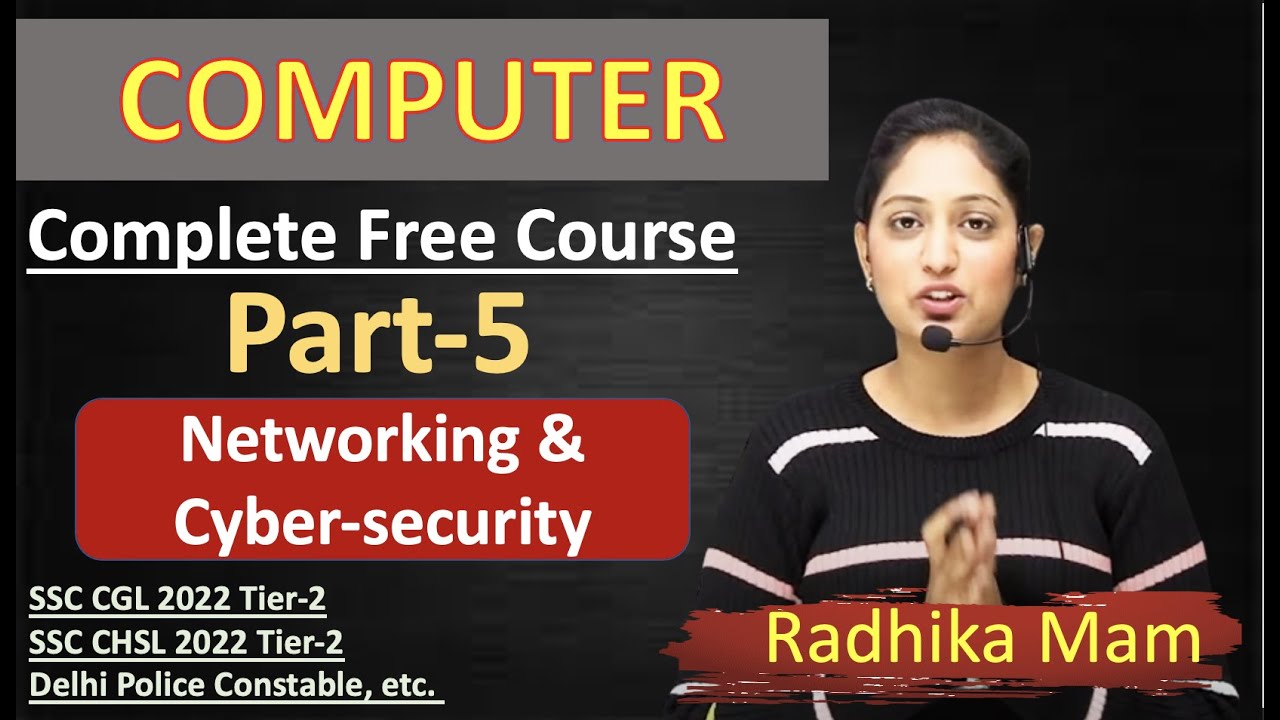 Computer Classes Part-5| Networking & Cyber Security| All SSC exams