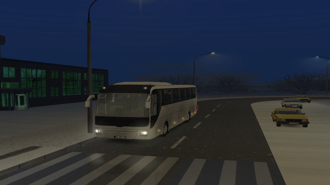 Omsi 2 Чистогорская область Маршрут 817э MAN Lions Coach