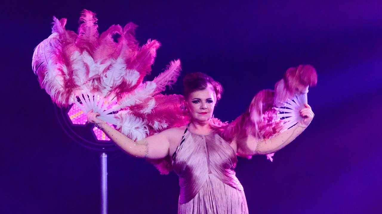 Suzie Chanteuse performs Femme with the Champagne Arm: Student Solo Debut February 2026