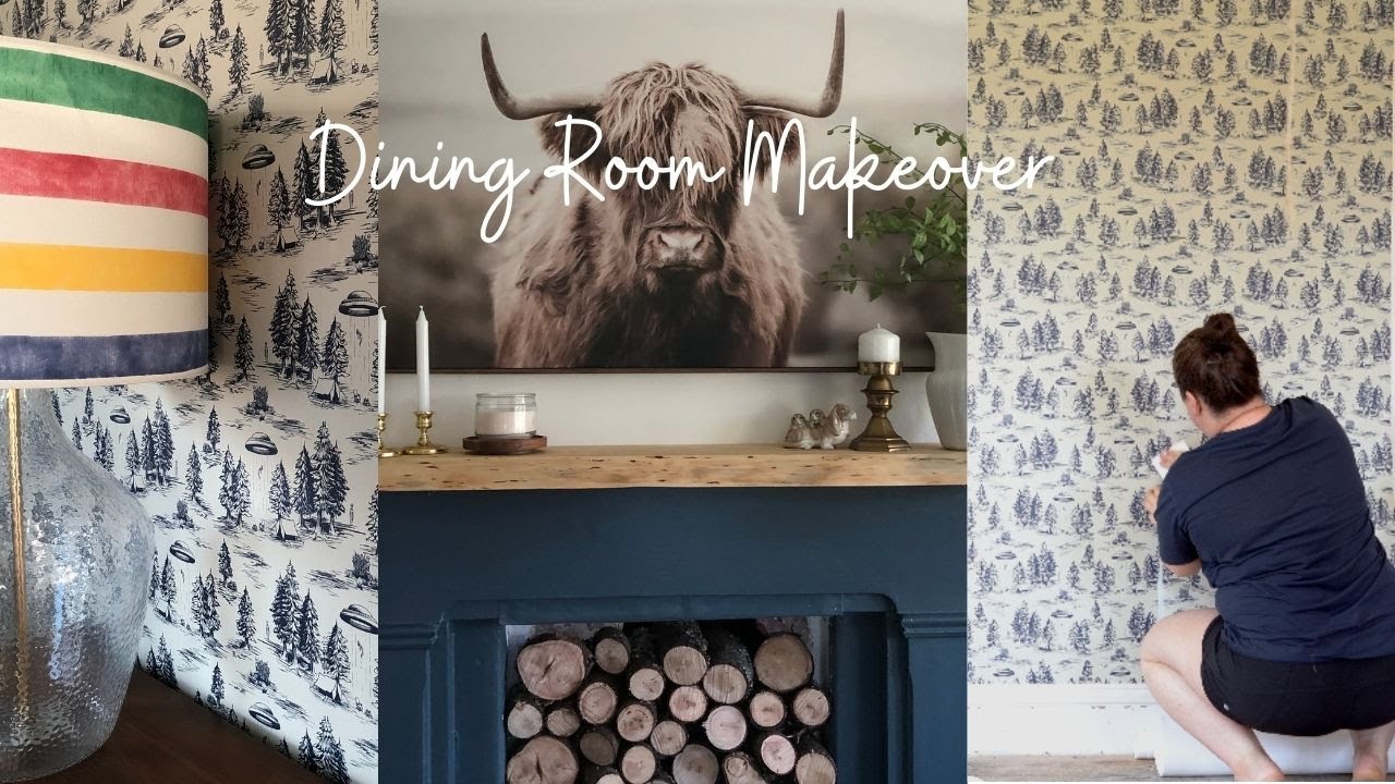 Embracing my new country living farmhouse style! Dining Room Makeover