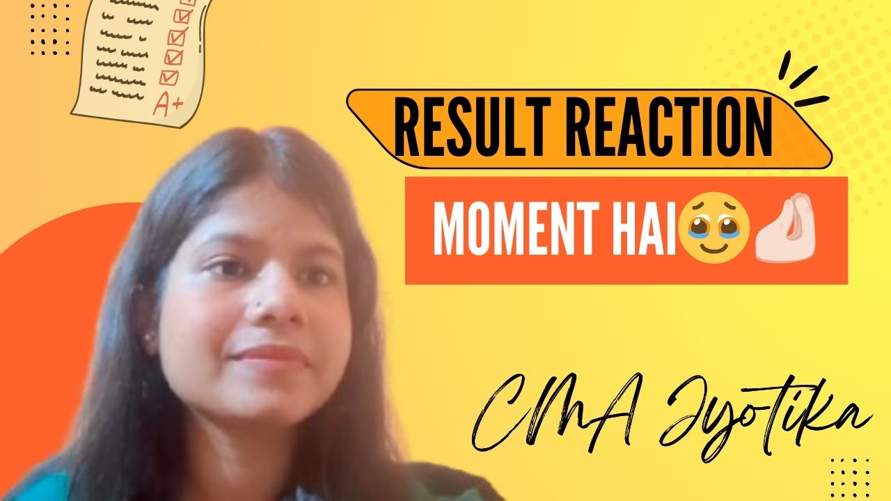 CMA Final Result Reaction || Honest Result Reaction