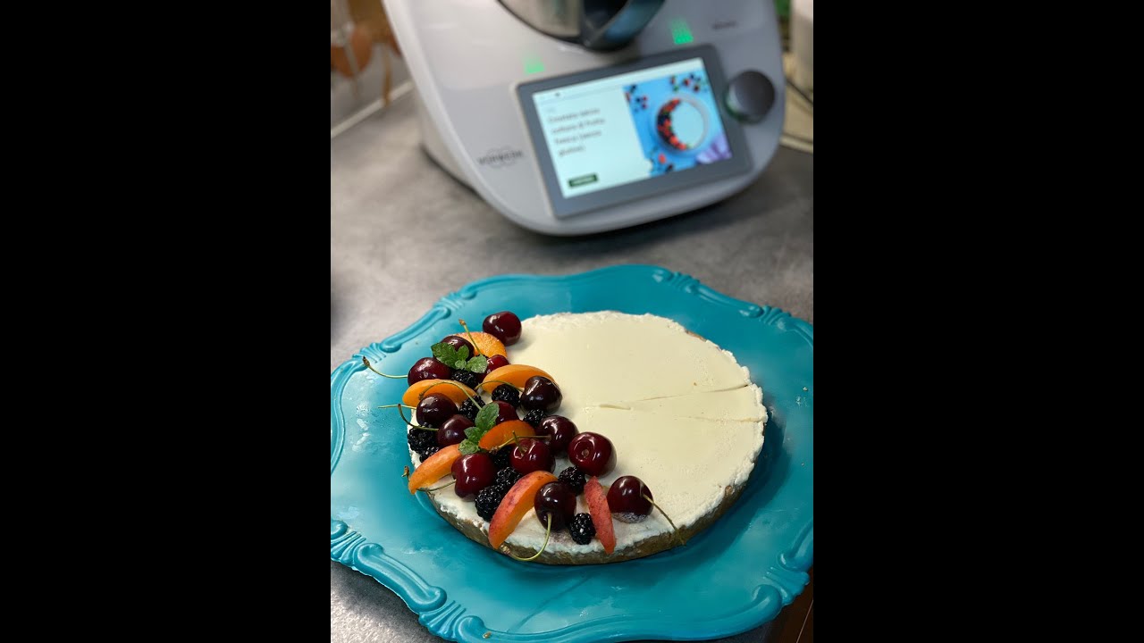 Crostata senza cottura di frutta Fresca senza glutine
