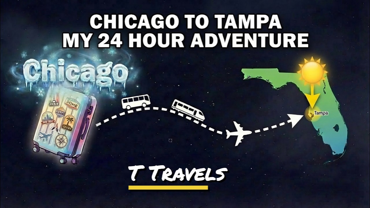 Chicago to Tampa: Trading Freezing Temps for Florida Sunshine. My 24 Hour Escape from Winter