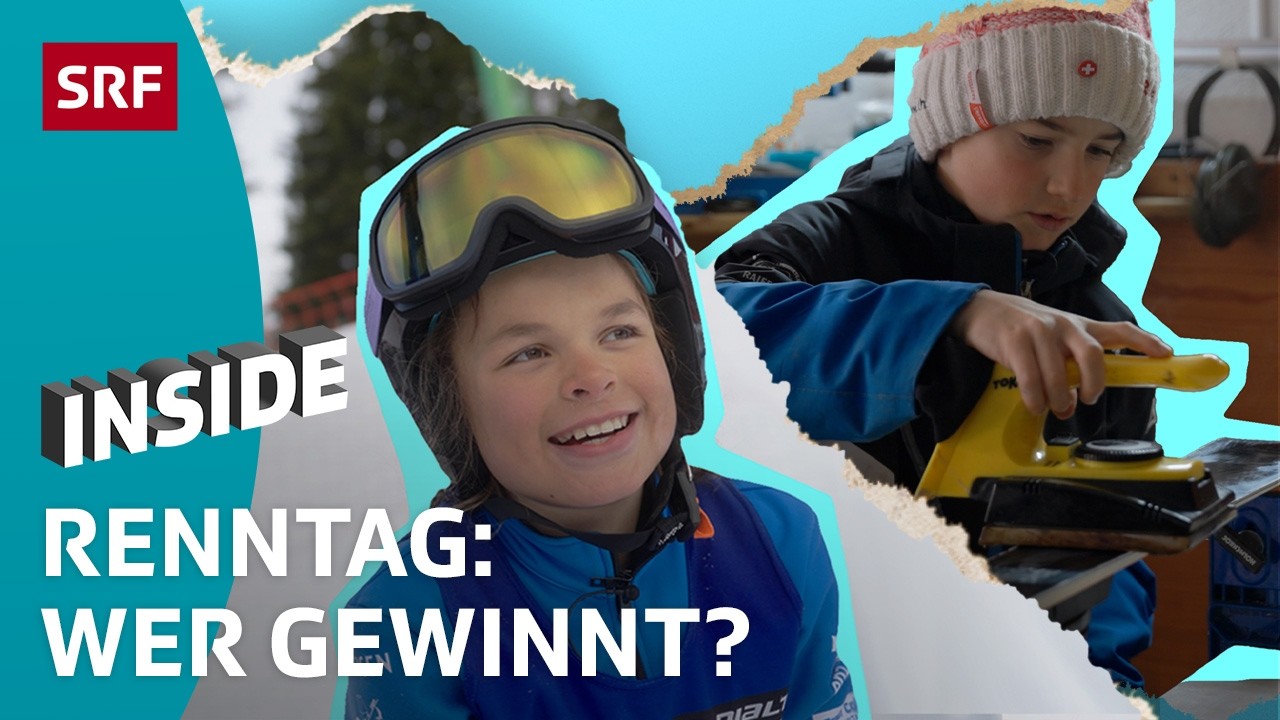 SRF Kids Inside ⛷️ S5 4/4: Das grosse Skirennen des Skiclubs Giswil-M&ouml;rlialp | Kindervideos